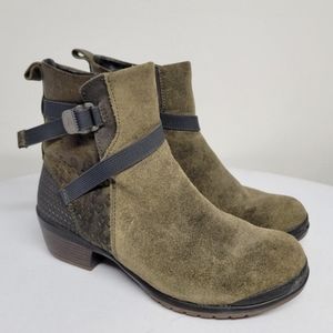 KEEN Morrison Mid Bootie Boots Caper Suede Leather